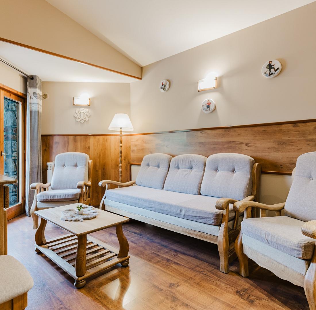 Appartement rustique vue sur le jardin