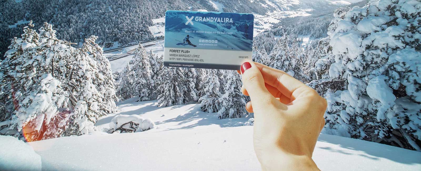 VENTE DE FORFAITS DE SKI  (exclusif pour nos clients)