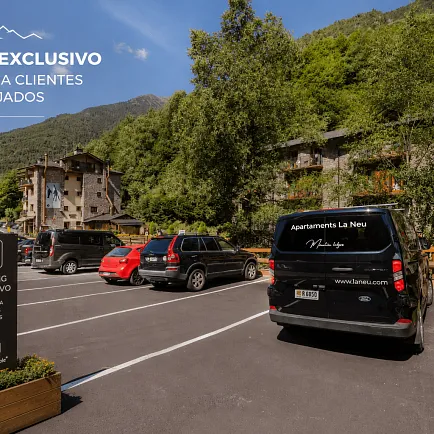 Estacionamiento conveniente y gratuito a tu alcance