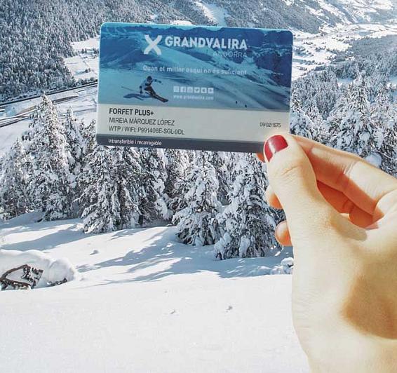 VENTE DE FORFAITS DE SKI  (exclusif pour nos clients)